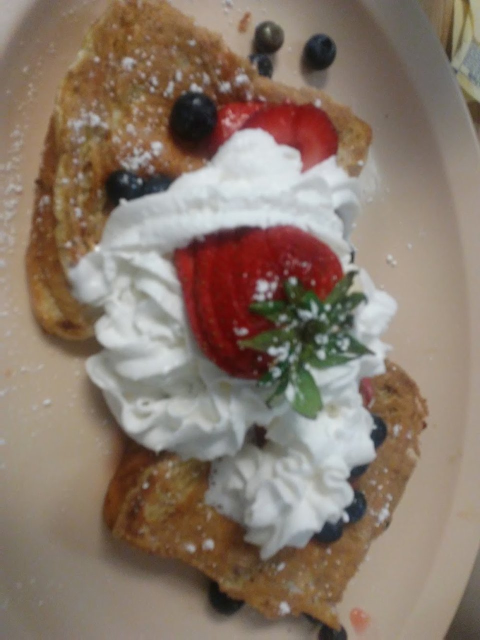 Red White and Blue Stuffed French Toast
